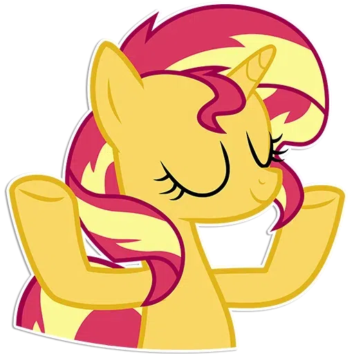 Sunset Shimmer - Sticker 16