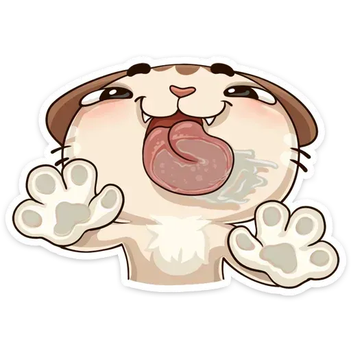 Котик - Sticker 10