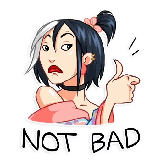 Bad girl - Sticker 21