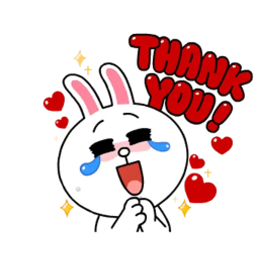 Brown and Cony in love 2 - Sticker 20