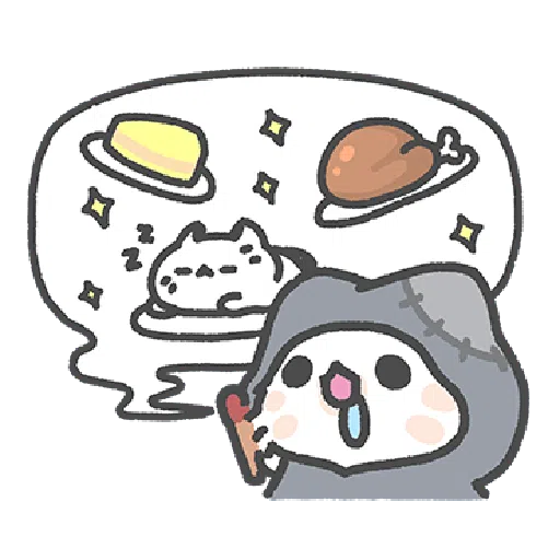Akunya and Maonya's winter daily 2 - Sticker 18
