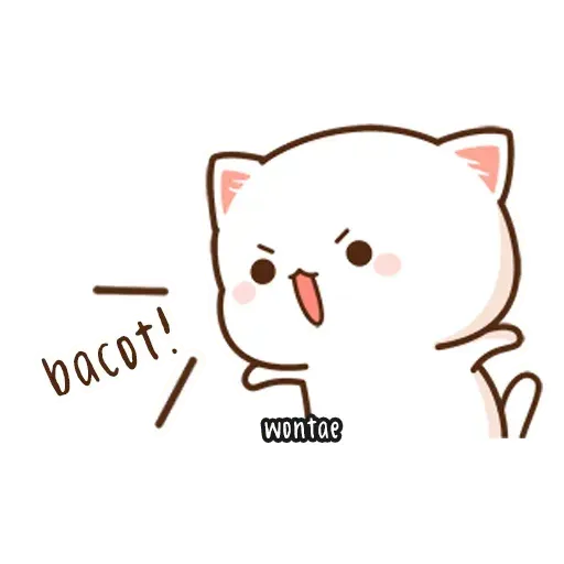 Mochi Cat 1 - Sticker 10