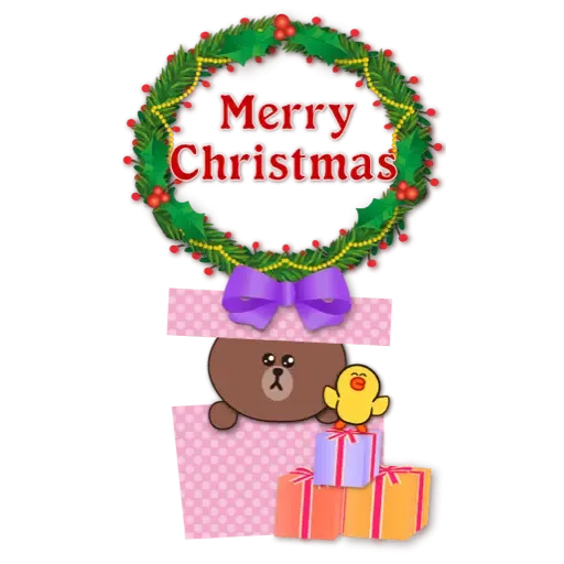 BROWN & FRIENDS賀歲 (節日) (2) - Sticker 12