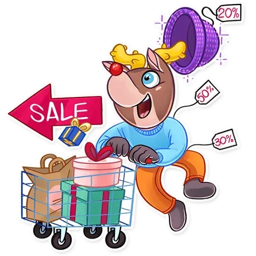 Mr. Deer - Sticker 13