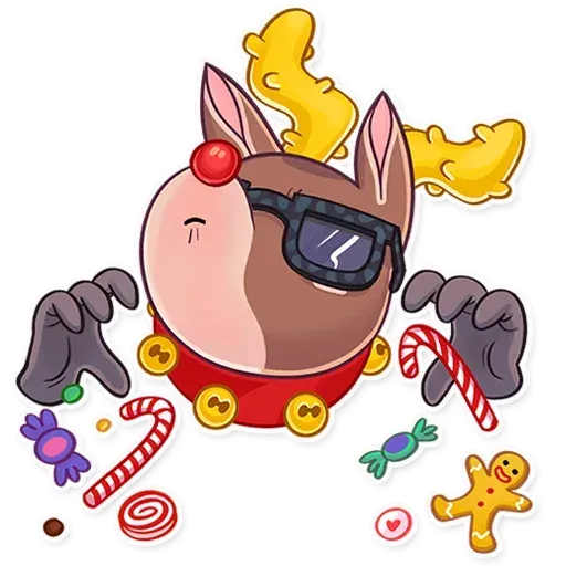 Mr. Deer - Sticker 18