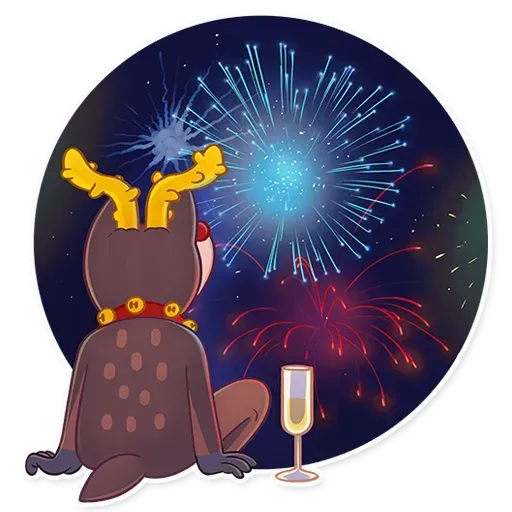 Mr. Deer - Sticker 25