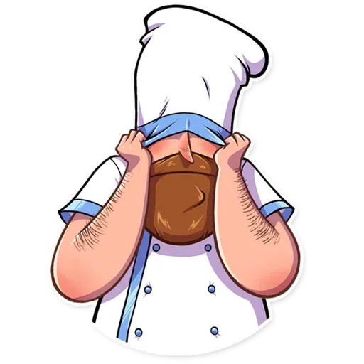 Mr. Povar - Sticker