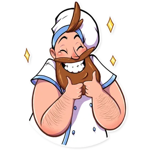 Mr. Povar - Sticker