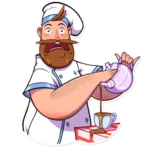 Mr. Povar - Sticker