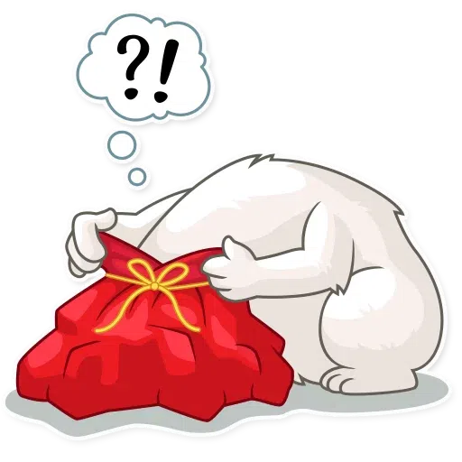 Ted The Frosty Bear - Sticker 22
