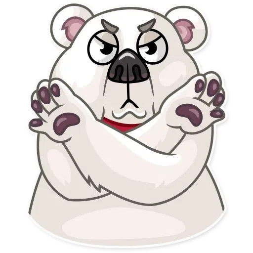 Ted The Frosty Bear - Sticker 27