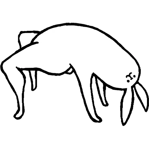 Rabbit with beautiful legs - Sticker 19