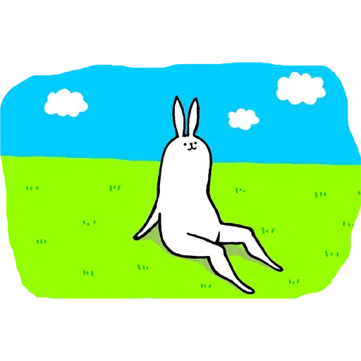 Rabbit with beautiful legs - Sticker 29