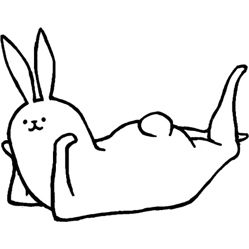 Rabbit with beautiful legs - Sticker 17