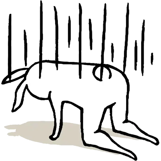 Rabbit with beautiful legs - Sticker 21