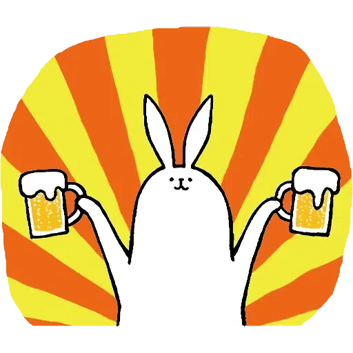 Rabbit with beautiful legs - Sticker 15