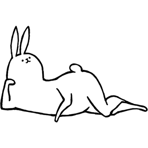 Rabbit with beautiful legs - Sticker 18