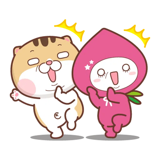 momo co × Dian Dian : we are so cute - Sticker 12