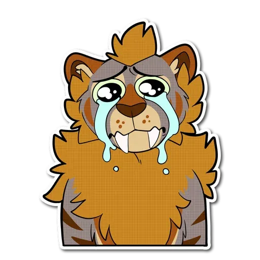 Sabertooth furry - Sticker 15