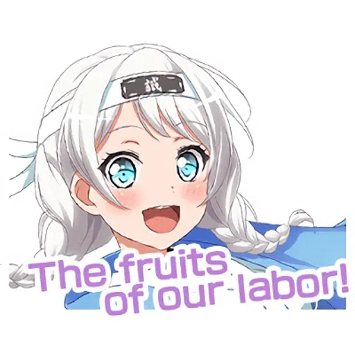 BanG Dream Event Stamps 1 - Sticker 24