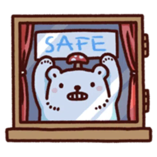 白白日記 Stay Safe - Sticker 22