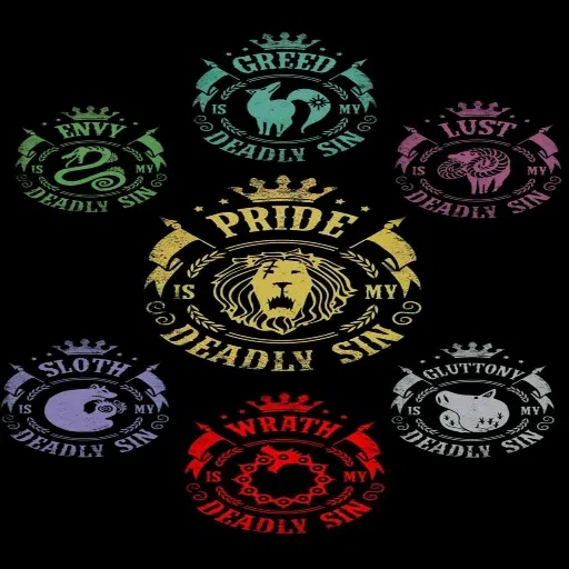 los 7 pecados capitales - Sticker 15