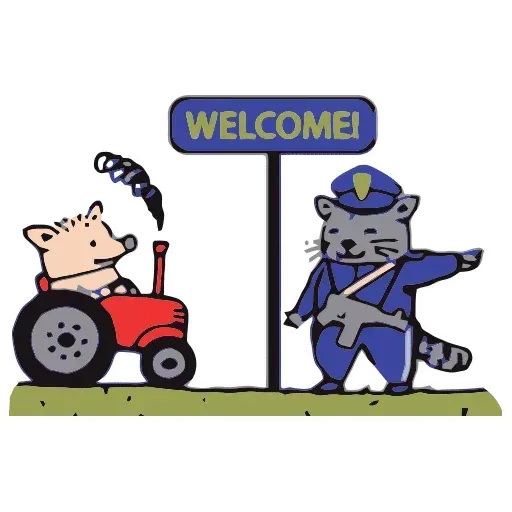 It's Time To Go - Sticker 26