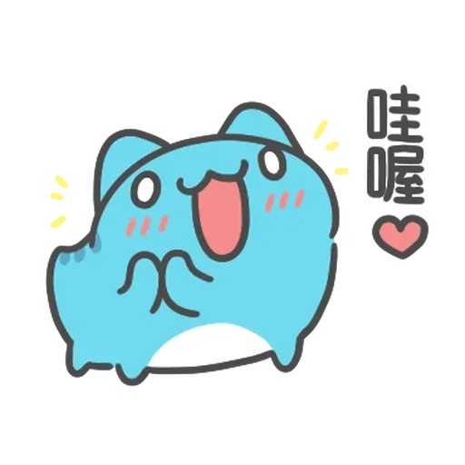 咖波與兔兔 - Sticker 12
