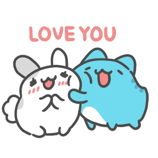 咖波與兔兔 - Sticker 9