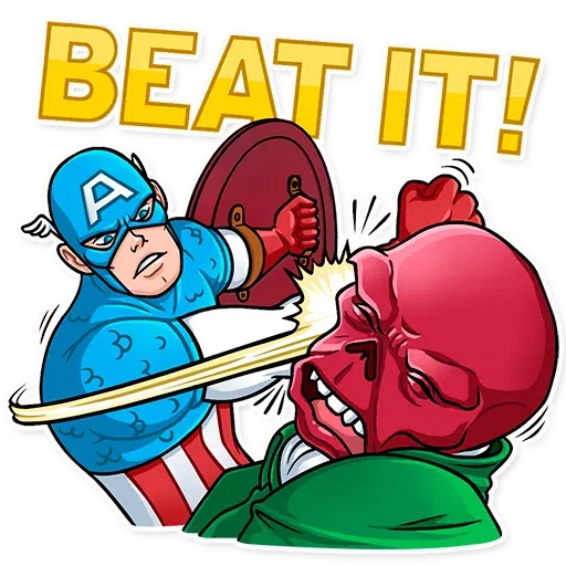 Capitán América - Sticker 11