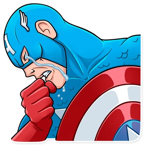 Capitán América - Sticker 10