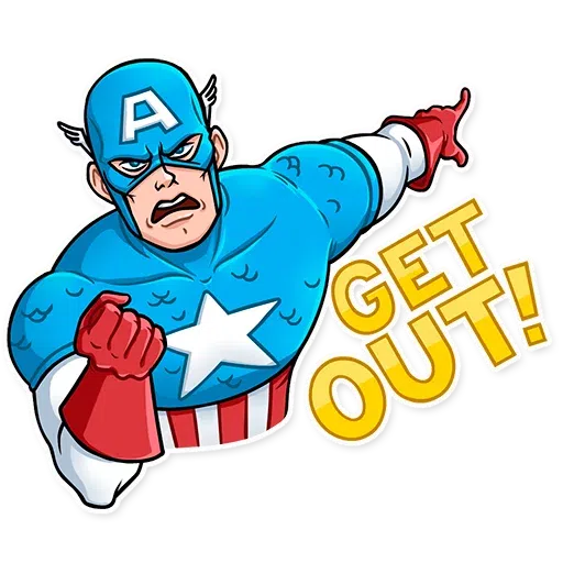 Capitán América - Sticker 18