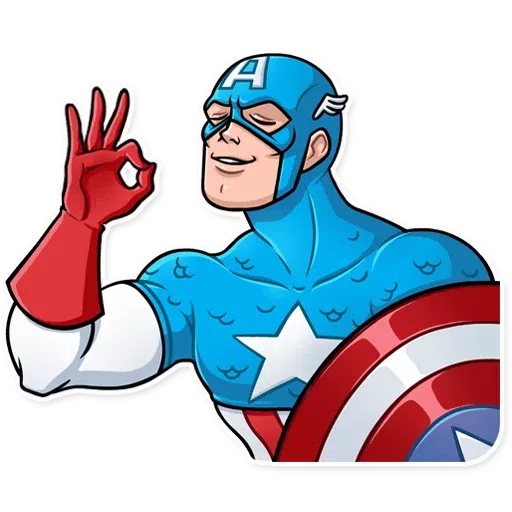 Capitán América - Sticker 28