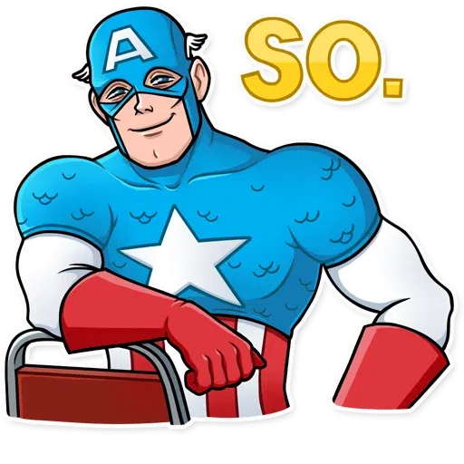 Capitán América - Sticker 21
