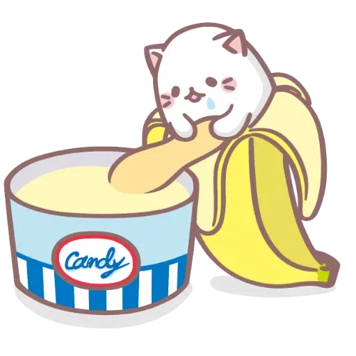 BananyaCuteCatsCutey - Sticker 9