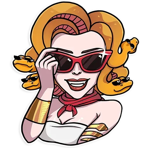 Medusa - Sticker 24