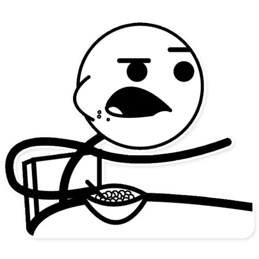 Cereal Guy - Sticker 11