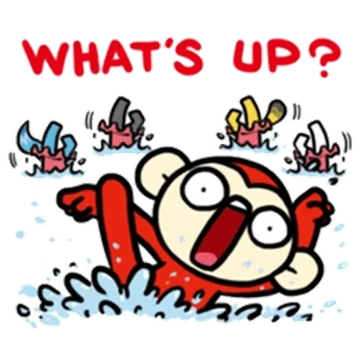 紅猴運動 - Sticker