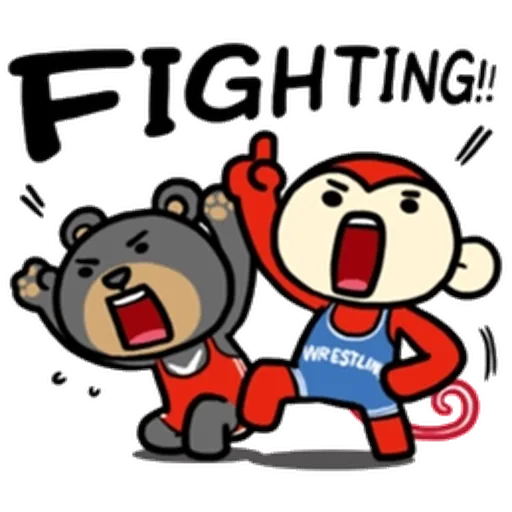 紅猴運動 - Sticker