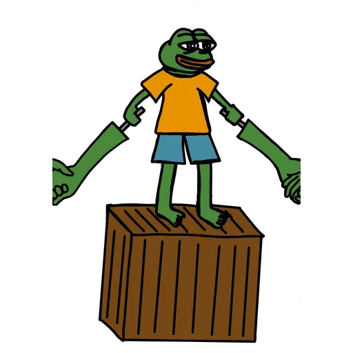 Pepe人鏈 - Sticker 23