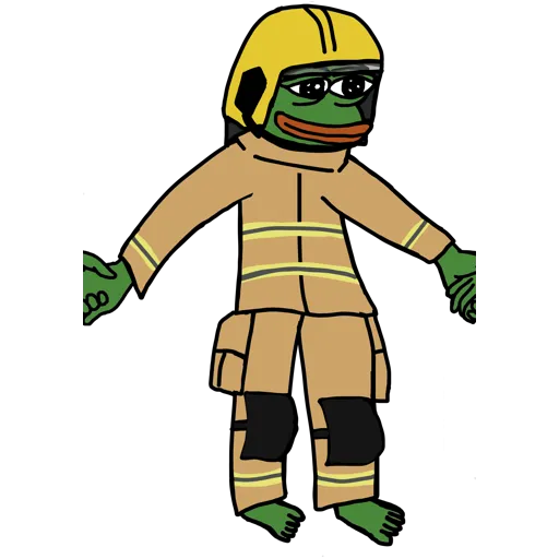 Pepe人鏈 - Sticker 15