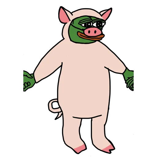 Pepe人鏈 - Sticker 9