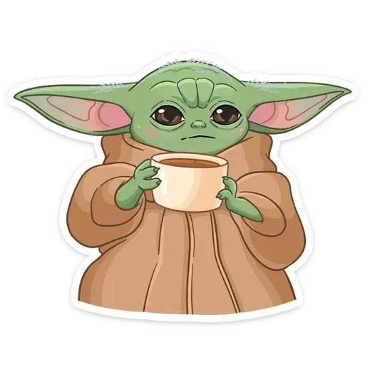 BabyYoda1 - Sticker 12