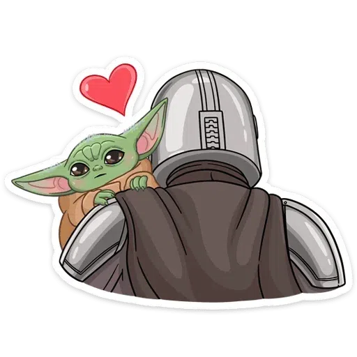 BabyYoda1 - Sticker 13