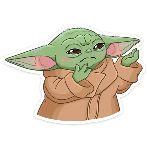 BabyYoda1 - Sticker 10