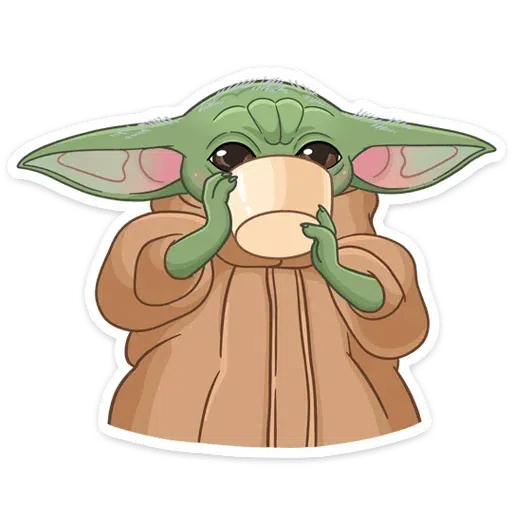 BabyYoda1 - Sticker 11