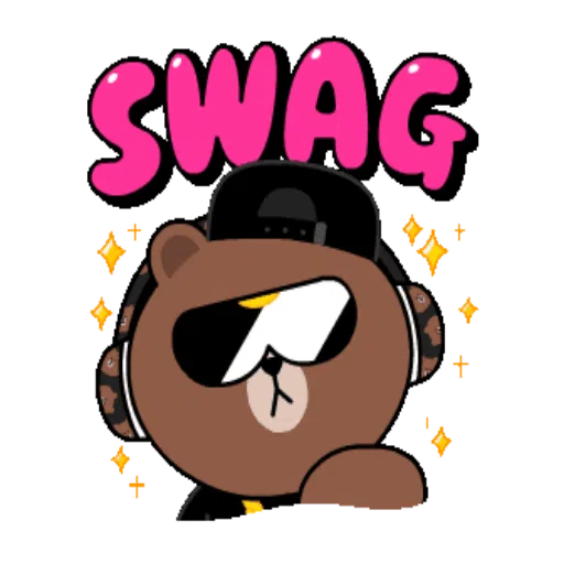 Brown And Friends  - Sticker 11