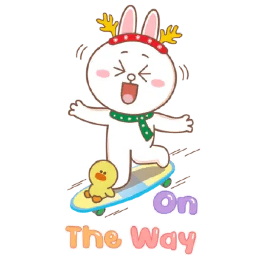 BROWN & FRIENDS   HappY NeW YeaR (聖誕, 新年) (1) - Sticker 14