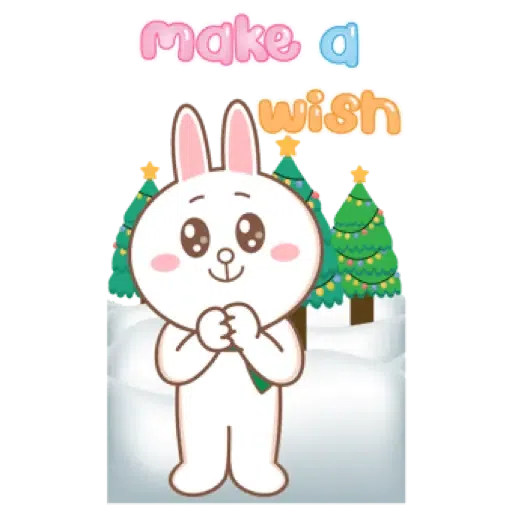 BROWN & FRIENDS   HappY NeW YeaR (聖誕, 新年) (1) - Sticker 19