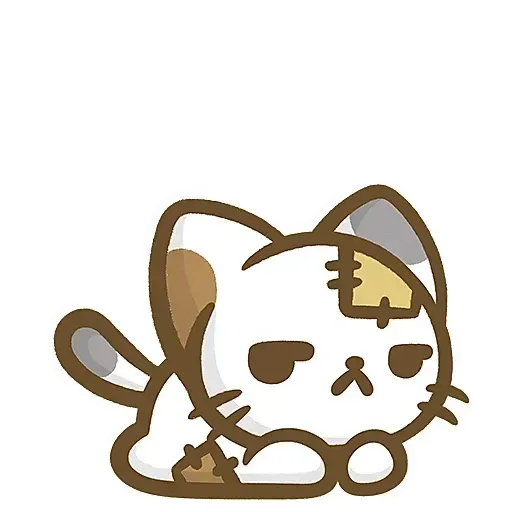熊貓娜娜系列-補丁貓(by KolaC) - Sticker 12
